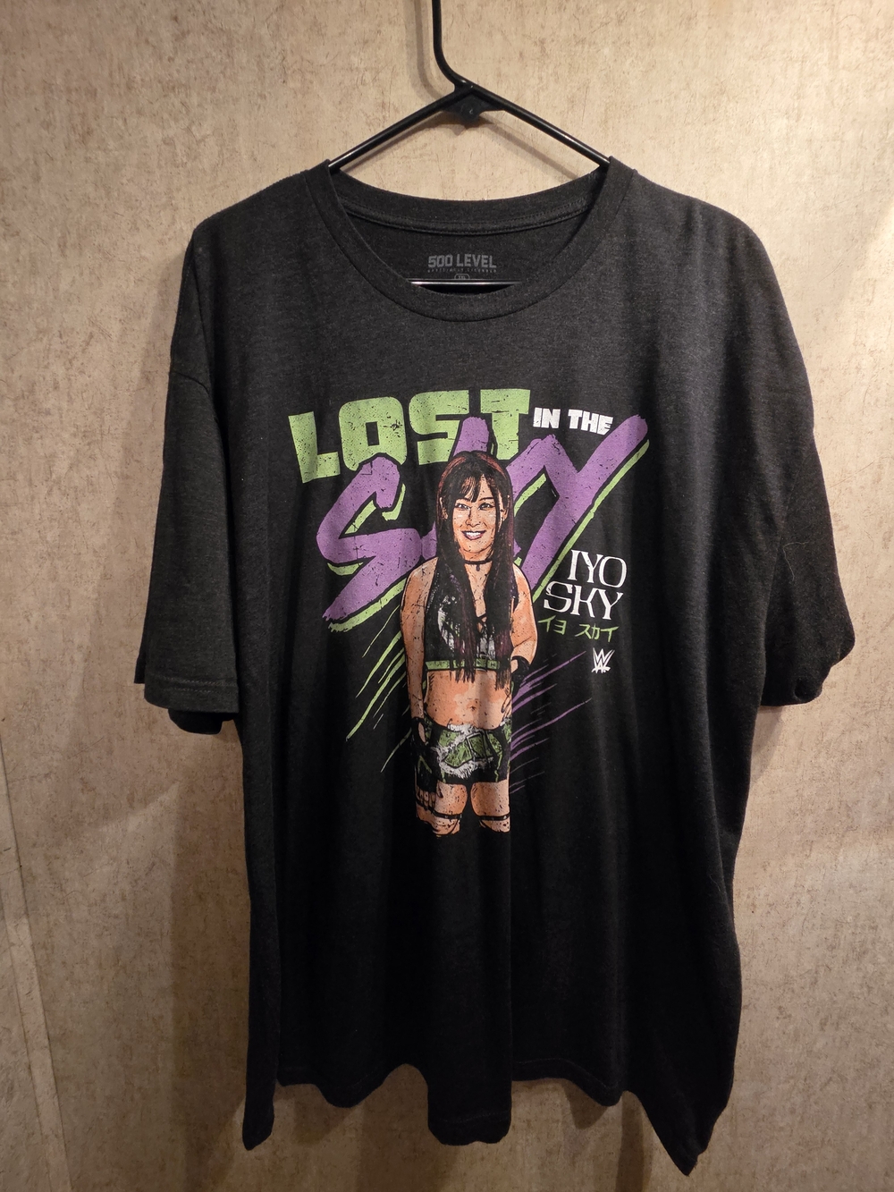 WWE Iyo Sky "Lost in the Sky" T-Shirt  Graphic - Black & Green